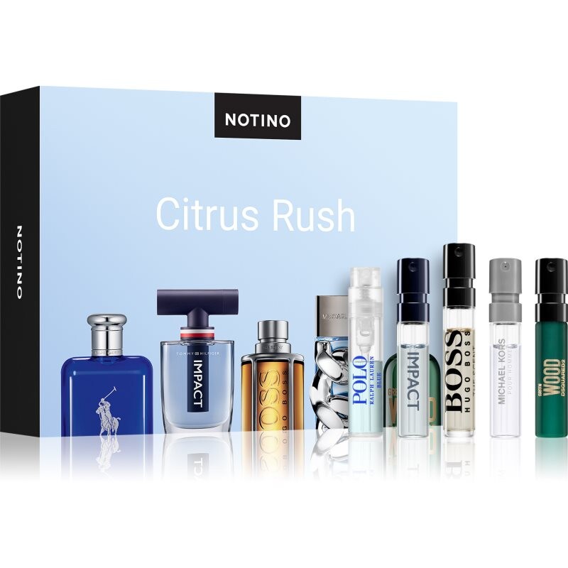 Beauty Discovery Box Notino Citrus Rush set for men