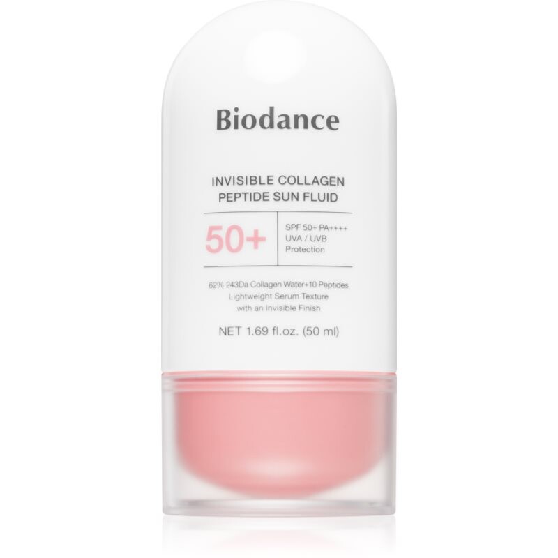 Biodance Invisible Collagen Peptide Sun Fluid sun lotion with collagen SPF 50+ 50 ml
