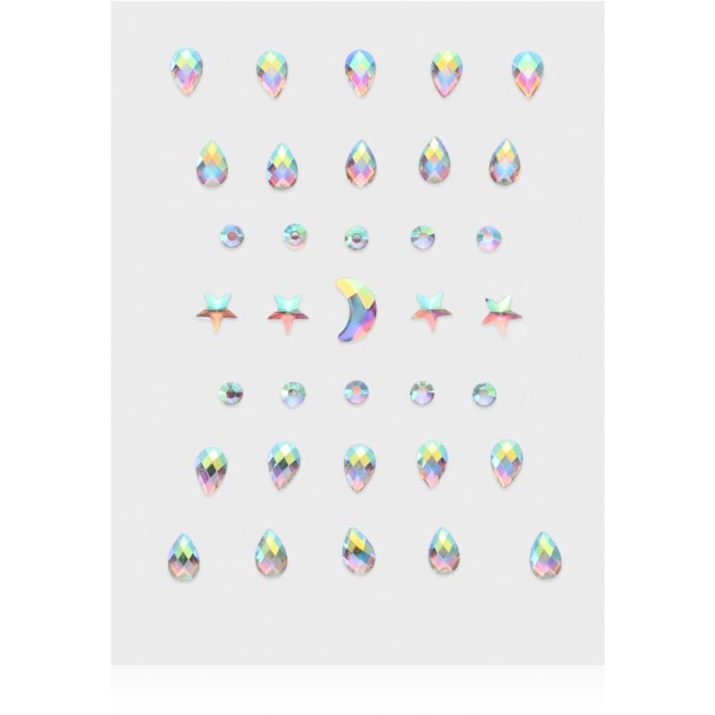 Diva & Nice Cosmetics Face Stones stickers for the face 35 pc