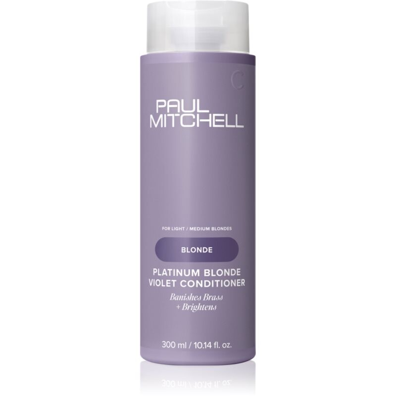 Paul Mitchell Blonde Platinum Blonde Violet Conditioner purple conditioner for blonde hair 300 ml