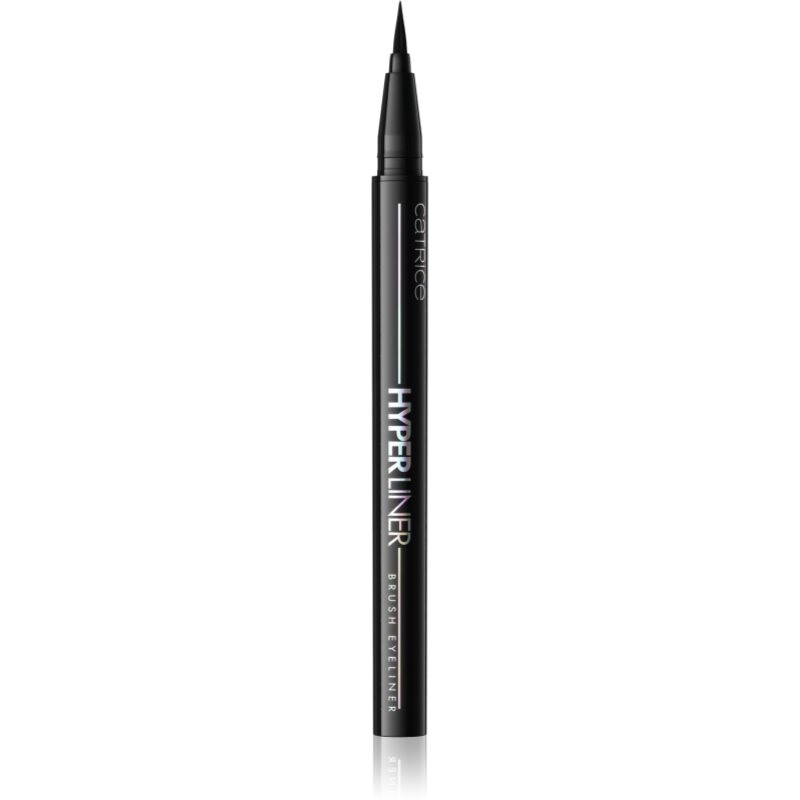 Catrice Hyper Liner Brush Eyeliner liquid eyeliner with a matt finish shade 010 Classic Black 0.52 ml