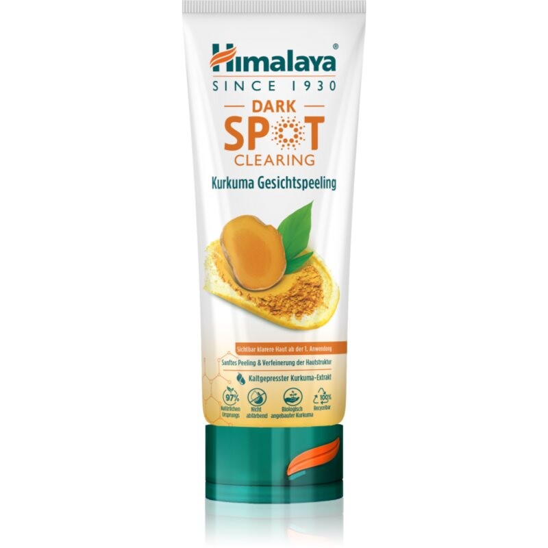 Himalaya Herbals Dark Spot Clearing Curcuma cleansing scrub to treat blackheads 75 ml