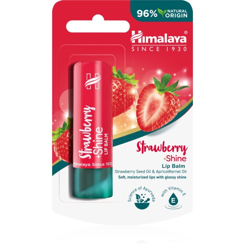 Himalaya Herbals Strawberry Shine lip balm with strawberry flavour 4.5 g