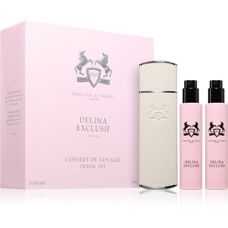 Parfums De Marly Delina Exclusif Travel Set travel set with bag for women