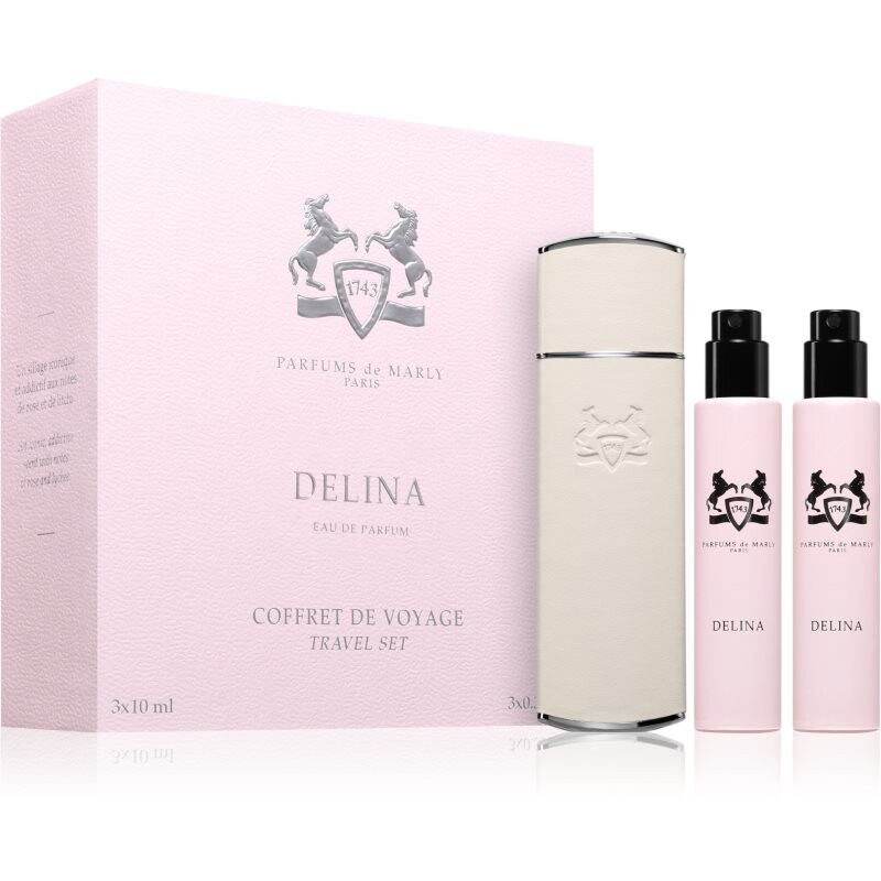 Parfums De Marly Delina Travel Set travel set with bag for women
