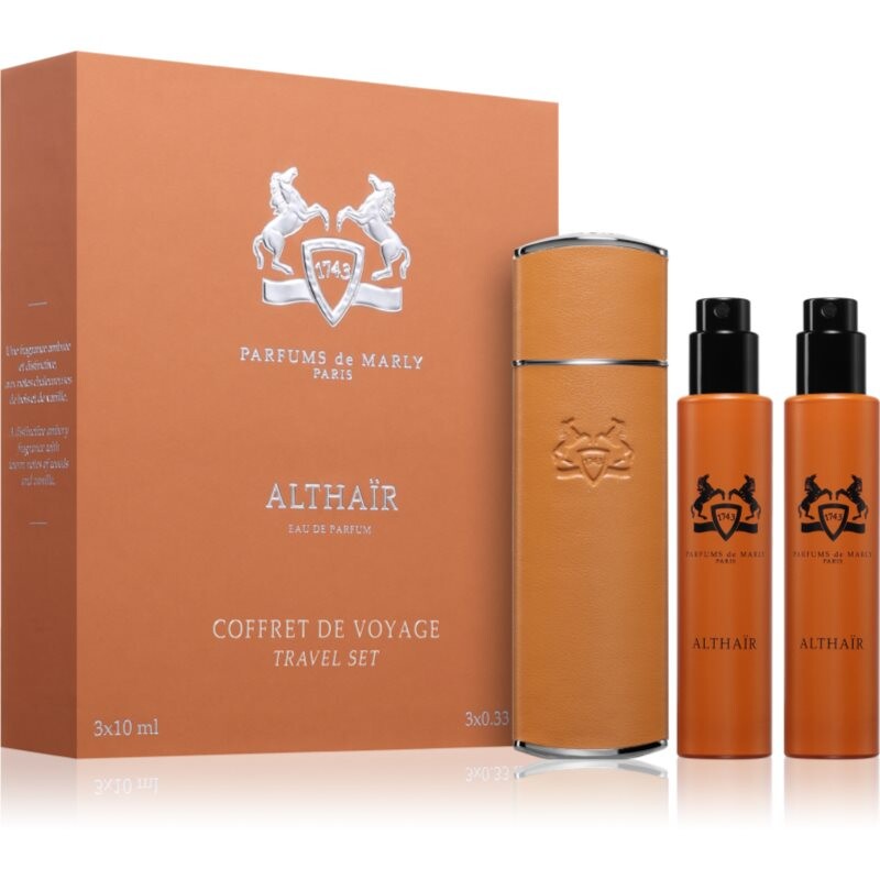 Parfums De Marly Althaïr Travel Set travel set with bag for men