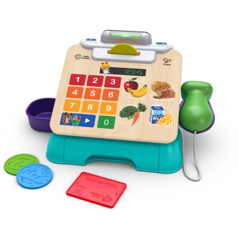 Baby Einstein Hape Magic Touch Cash Register activity toy 9 m+ 1 pc