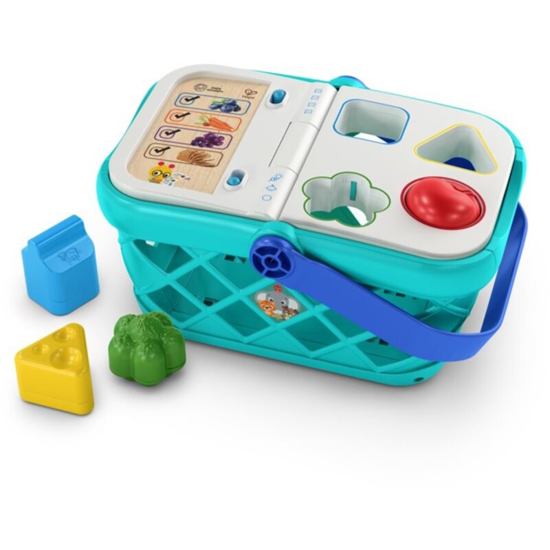 Baby Einstein Hape Magic Touch Shopping Basket activity toy 9 m+ 1 pc
