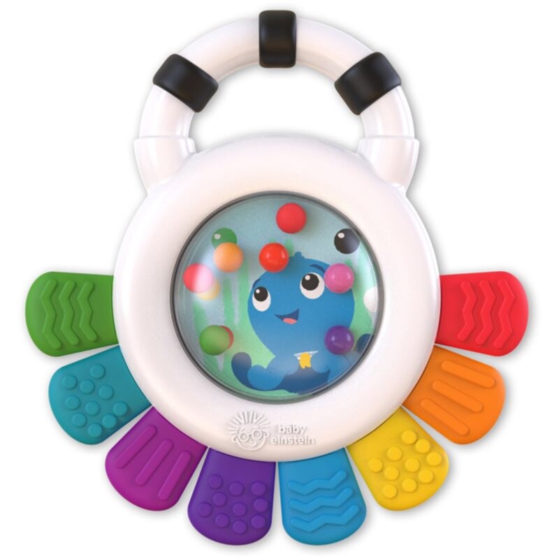 Baby Einstein Outstanding Opus Rattle & Teether Sensory Toy chew toy with rattle 1 pc