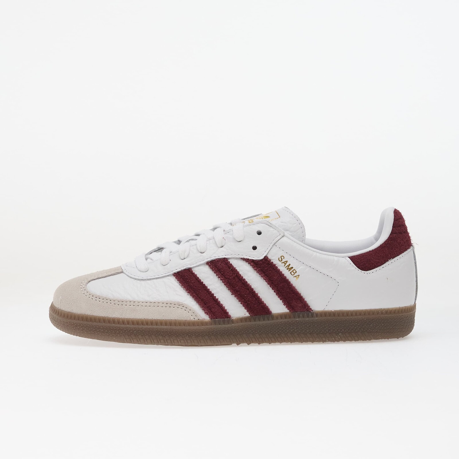Sneakers adidas Samba OG Ftwr White/ Maroon/ Gum5 UK 4.5