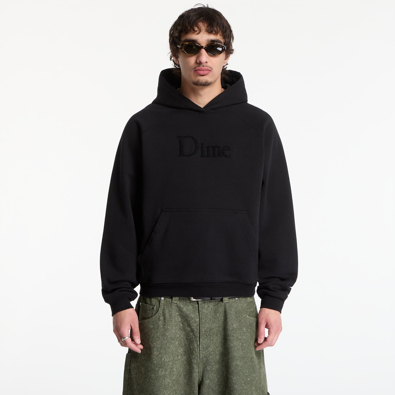 Sweatshirt Dime Classic Logo Hoodie UNISEX Black XXL
