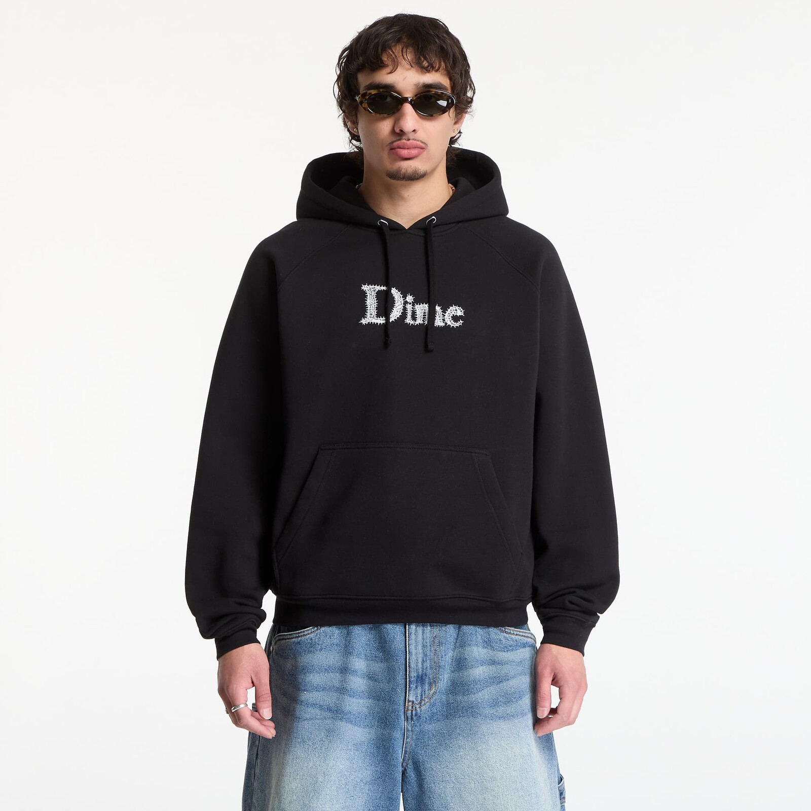 Sweatshirt Dime Classic Spiked Hoodie UNISEX Black XL