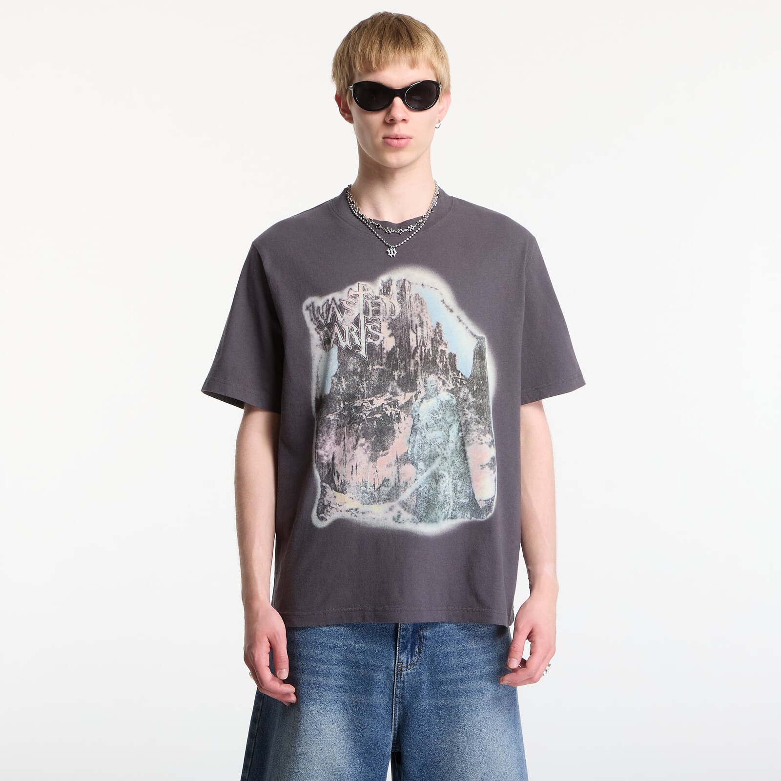 T-shirt Wasted Paris Helheim T-Shirt Old Black M