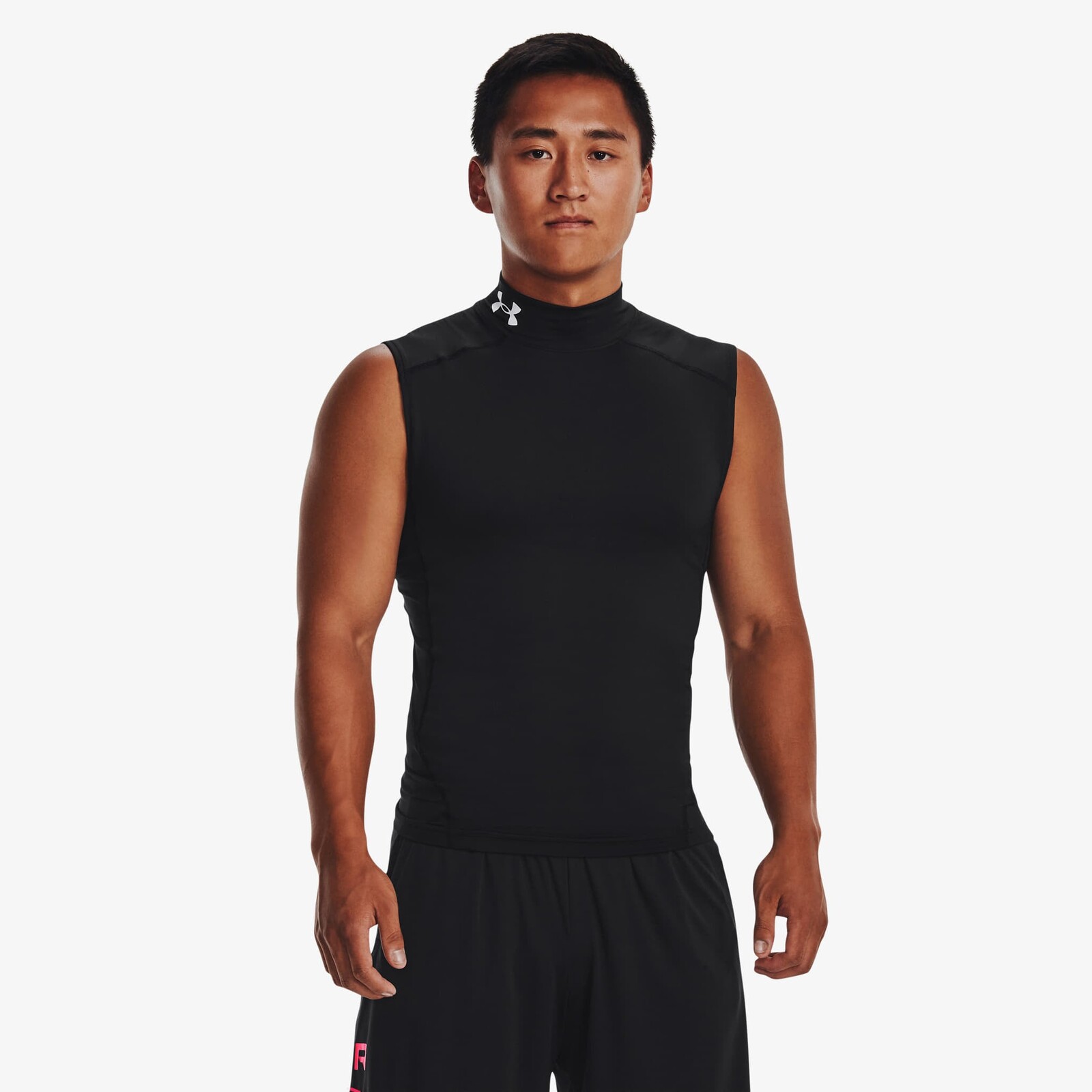 Tank top Under Armour Hg Armour Comp Mock Sl Black XL