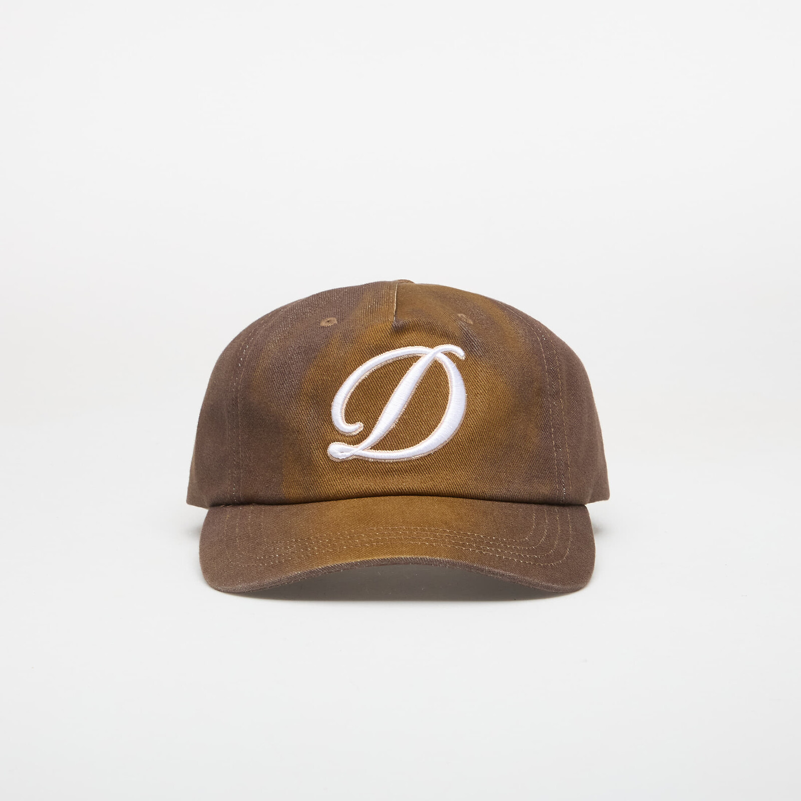 Dime Cursive Denim Worker Cap Brown Washed Universal