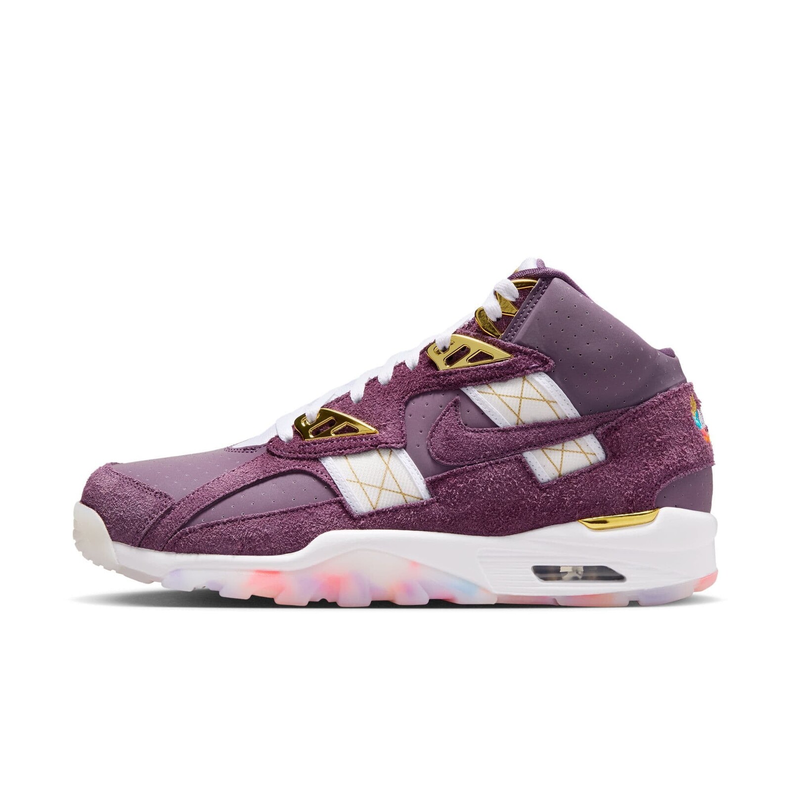 Sneakers Air Trainer SC SP Pro Purple/ White-Sail-Metallic Gold UK 8