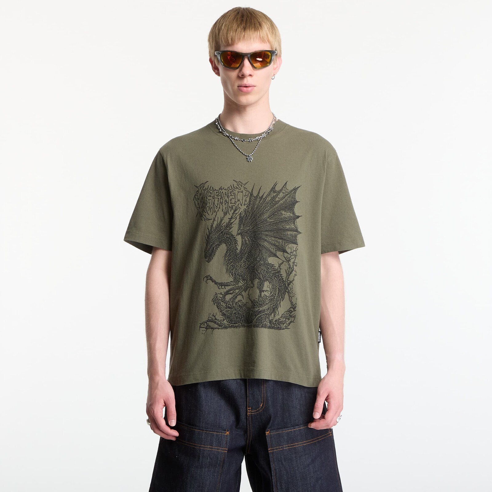 T-shirt Wasted Paris Balaur T-Shirt Olive Khaki M