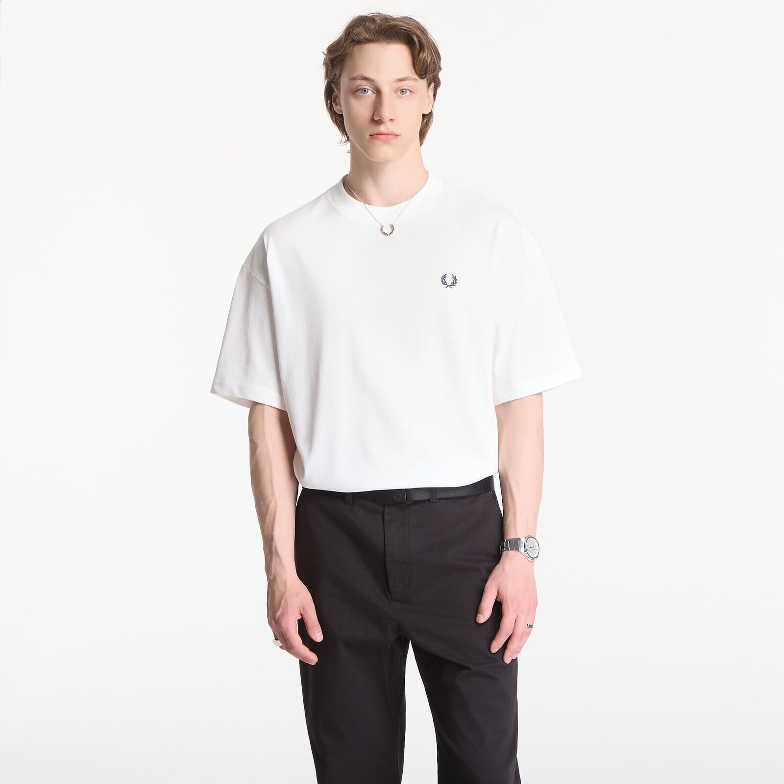 T-shirt Fred Perry Back Print Lrl Wreath T-Shirt White XL