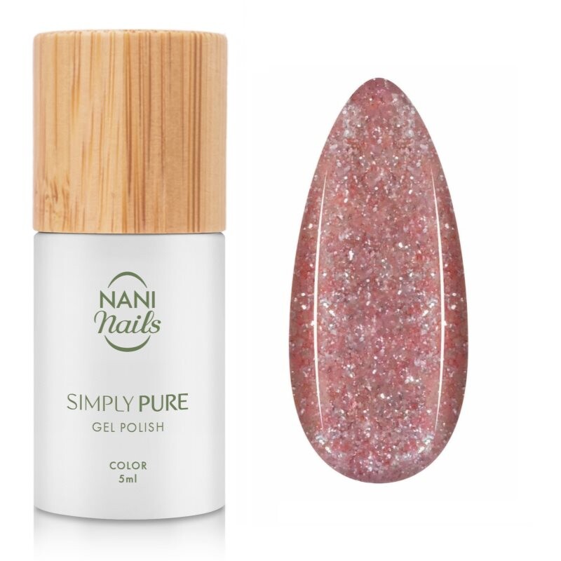 NaniNails Simly Pure gel nail polish for UV/LED hardening shade Rosy Bronze 5 ml