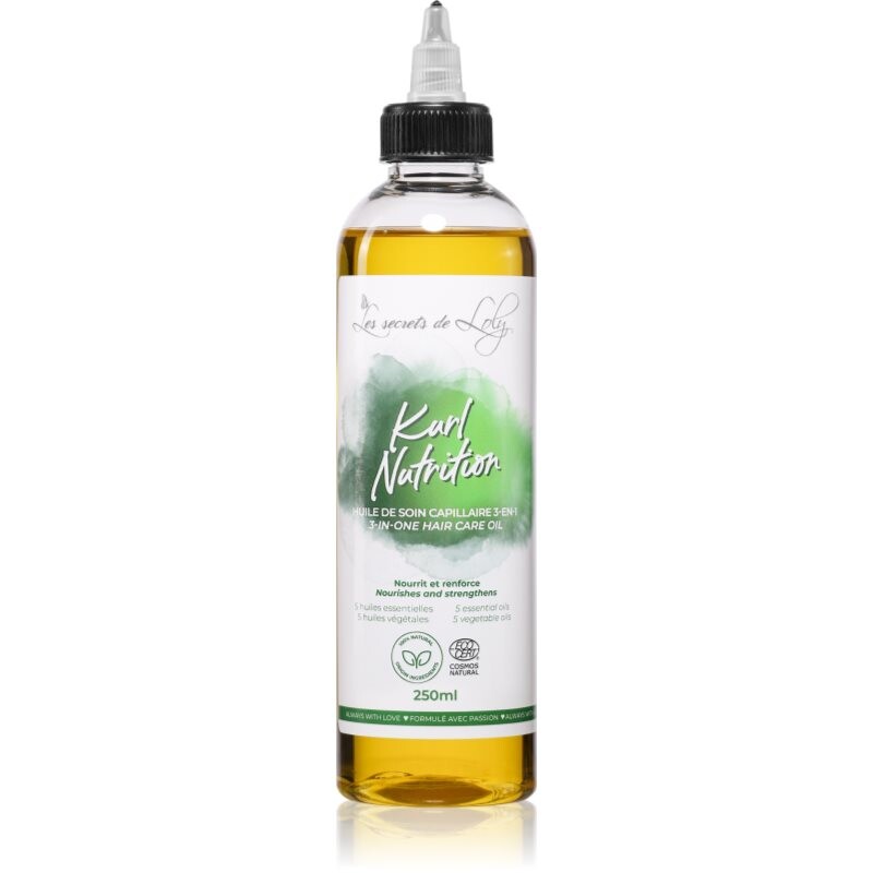 Les Secrets De Loly Kurl Nutrition growth serum for wavy and curly hair 250 ml