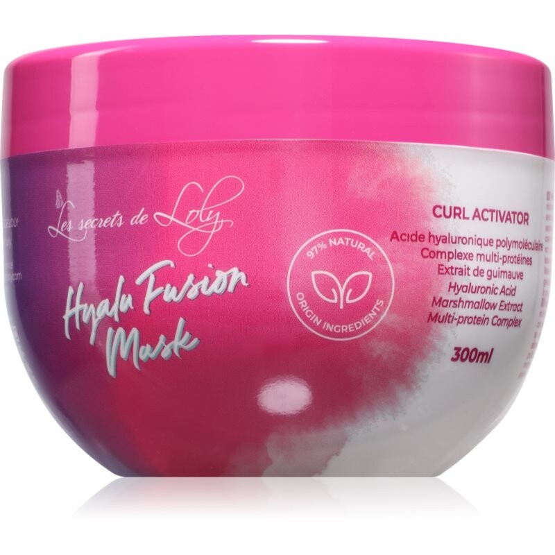 Les Secrets De Loly Hyalu Fusion Mask hair mask for activation of curls 300 ml