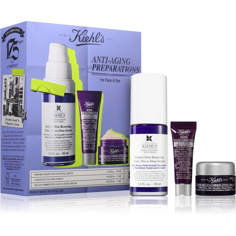 Kiehl's Anti Age Kit facial serum for women