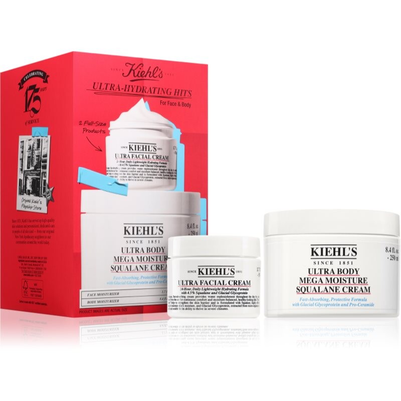 Kiehl's Ultra Body Mega Moisture Squalane Cream body cream for women