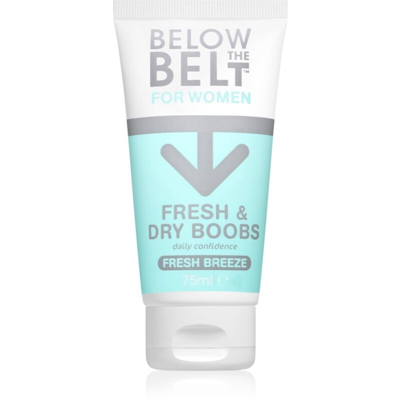 Below the Belt Grooming Fresh and Dry Boobs cream for breasts for perspiration and unwanted odour 75 ml