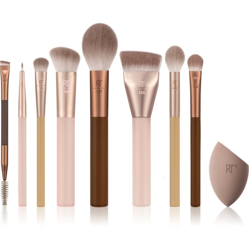 Real Techniques New Nudes All Angles Face Set brush set