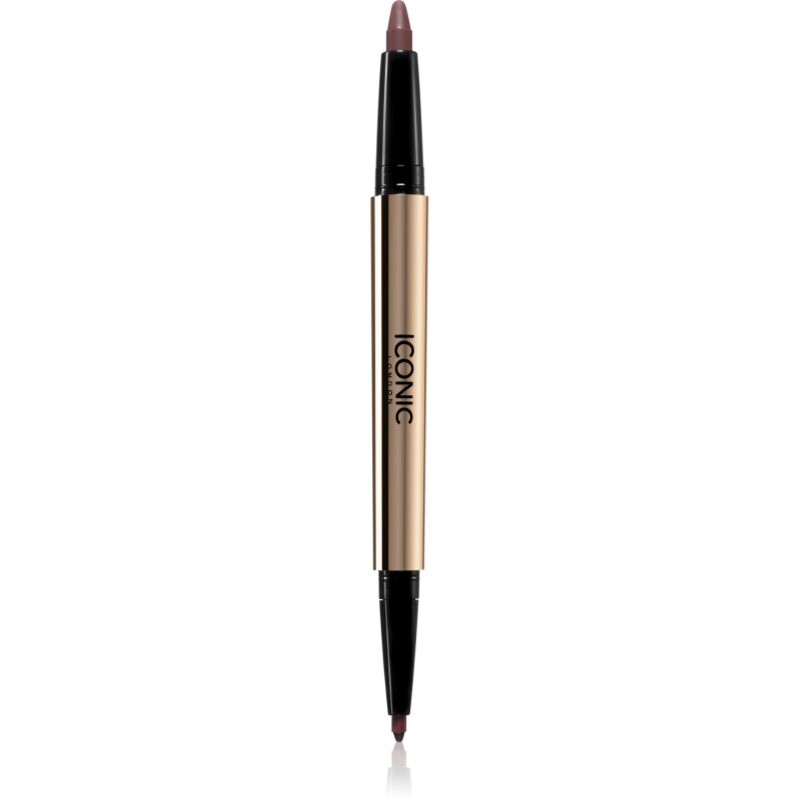 ICONIC London Smokey Eye Duo Kajal double-ended eyeliner shade Spiced Plum 0.85 g