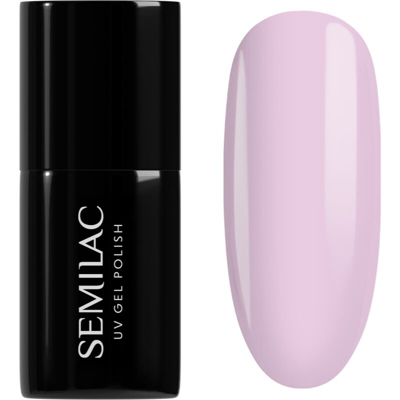 Semilac UV Hybrid Inner Glow gel nail polish shade 966 Lavender Haze 7 ml