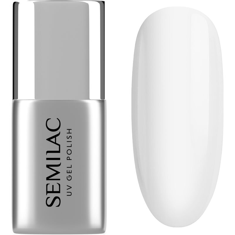Semilac UV Gel Top No Wipe Sparkle Diamond anti-effusion top coat for shine and protection 7 ml