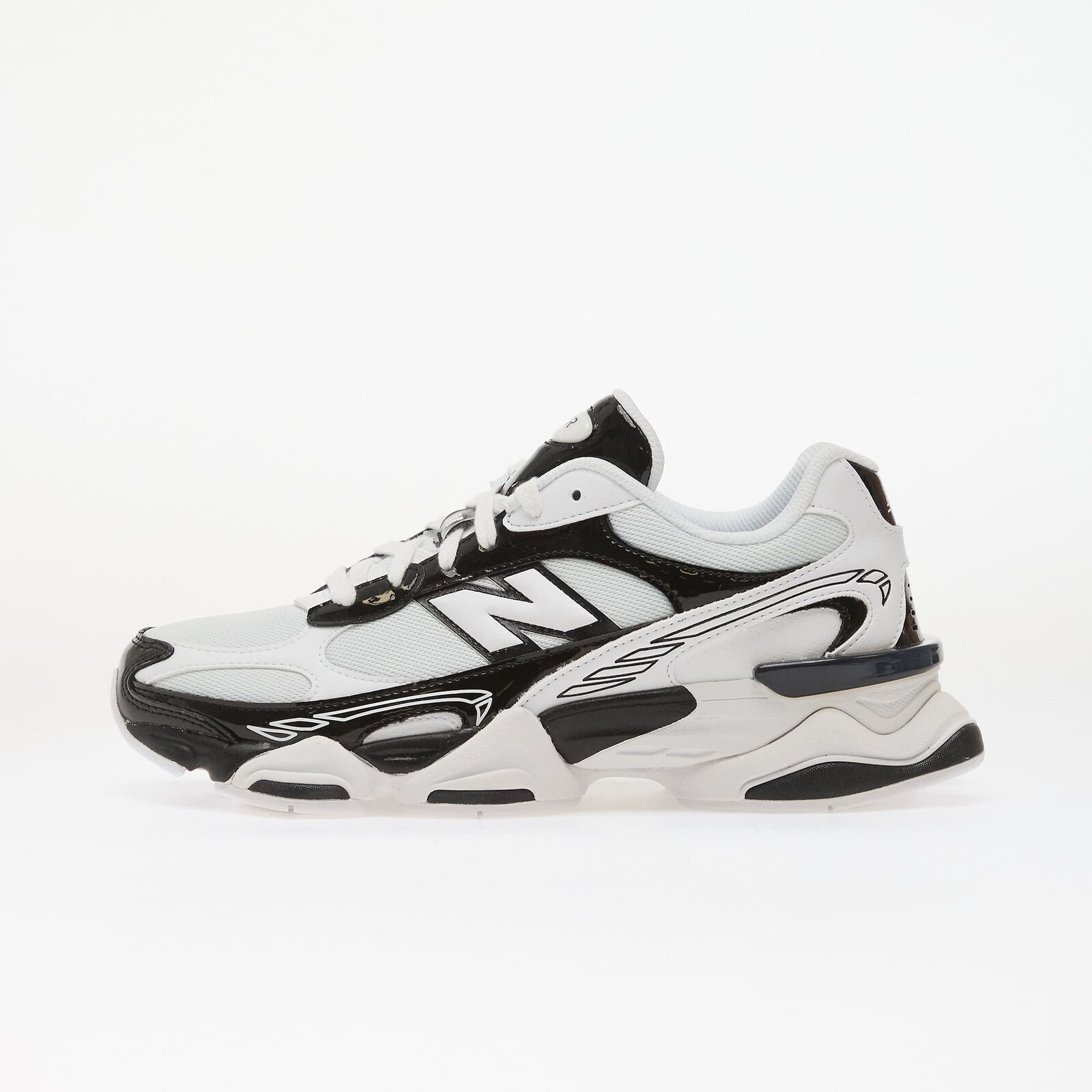 Sneakers New Balance 9060 Black/ White UK 7