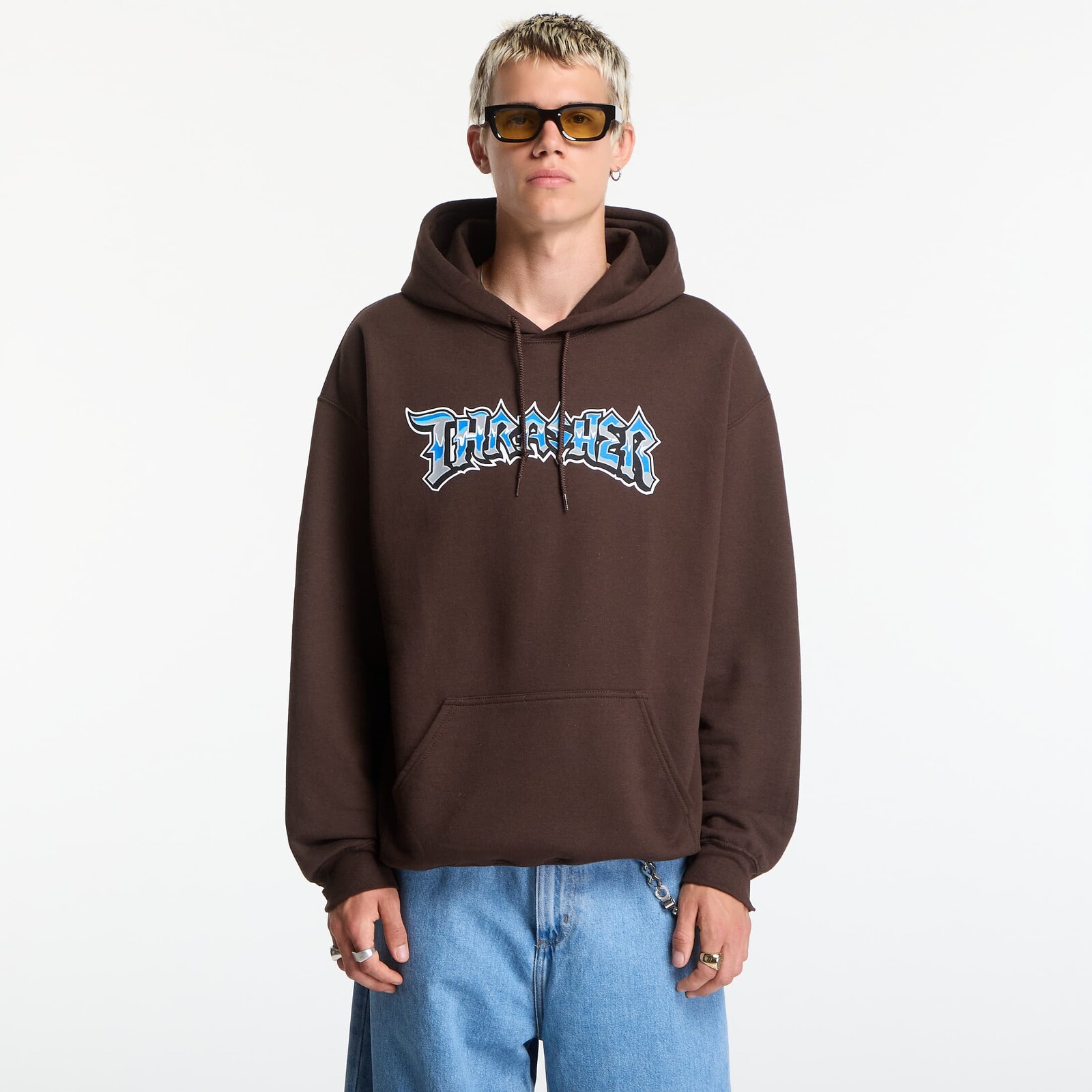 Sweatshirt Thrasher Cruisin' Hoodie Brown L