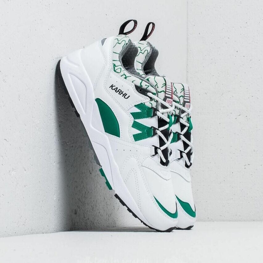 Sneakers Karhu Fusion 2.0 White/ Ultra Marine Green UK 7.5