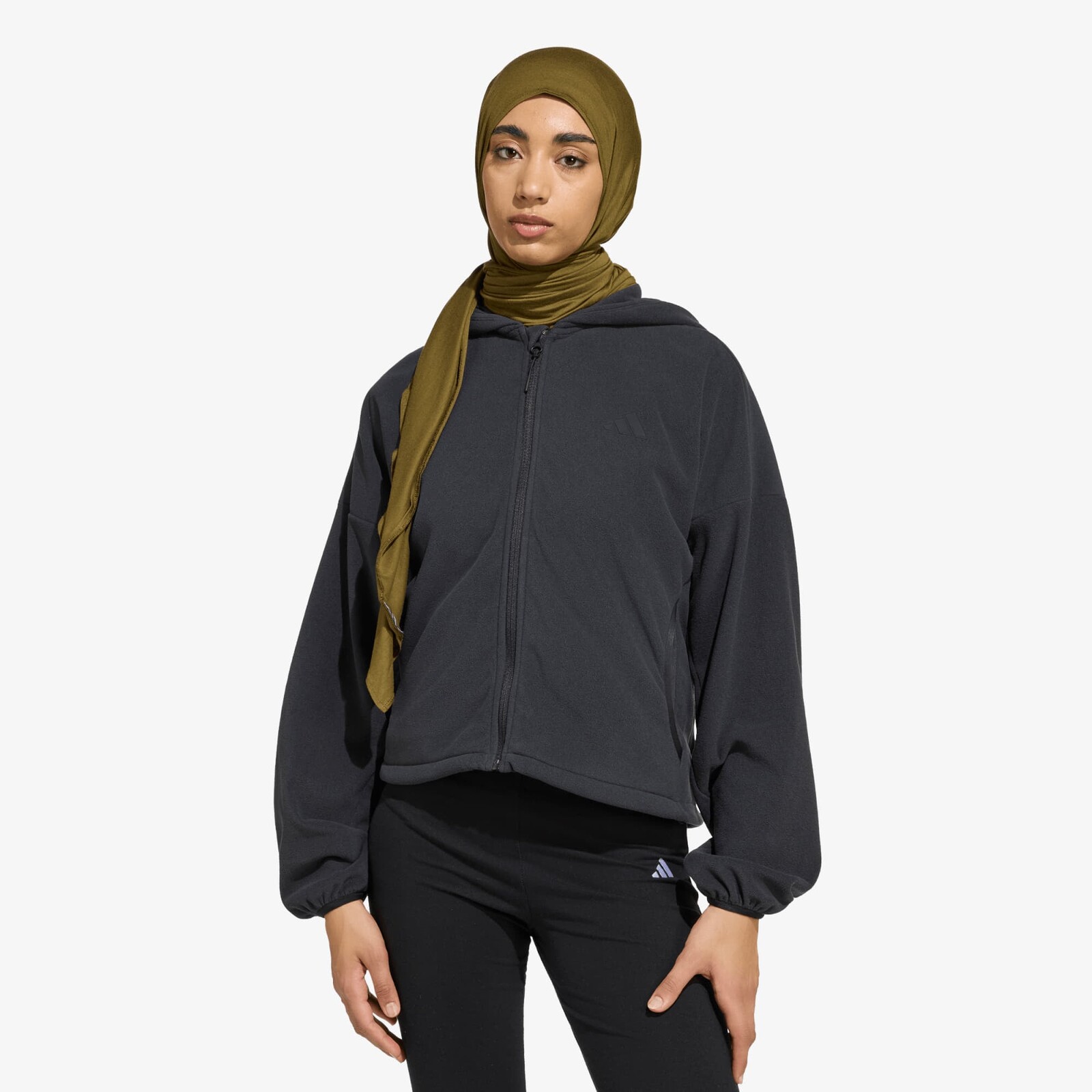 Sweatshirt adidas W Ct Gl Halo Fz Black XL