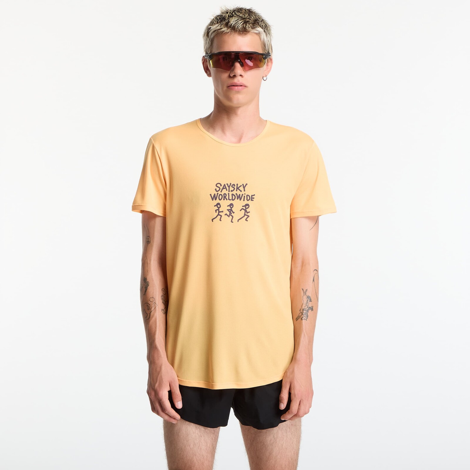 T-shirt SAYSKY Statement Flow T-Shirt Orange M