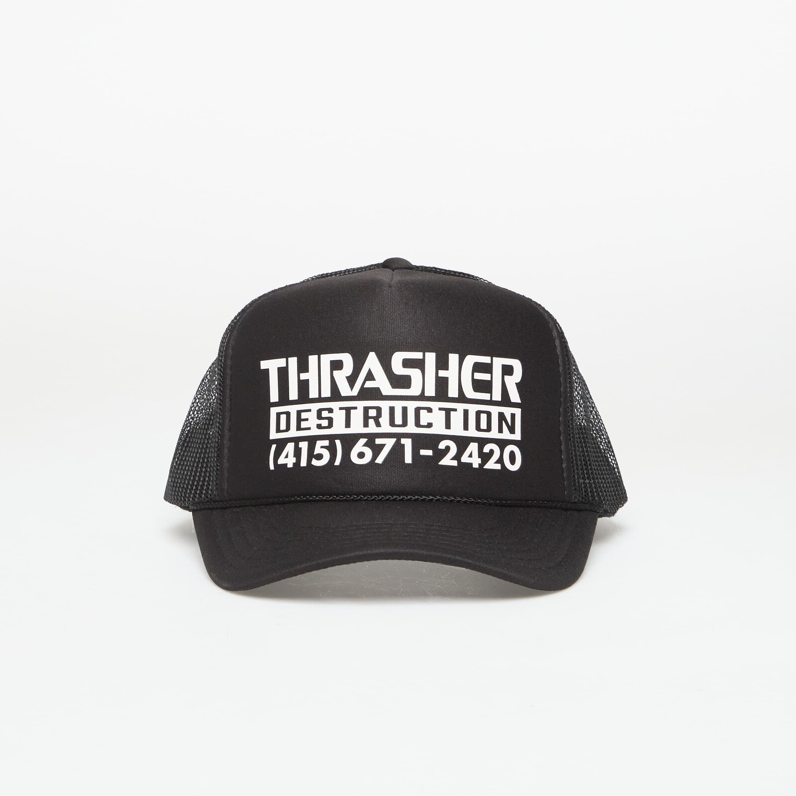 Thrasher Destruction Trucker Black Universal