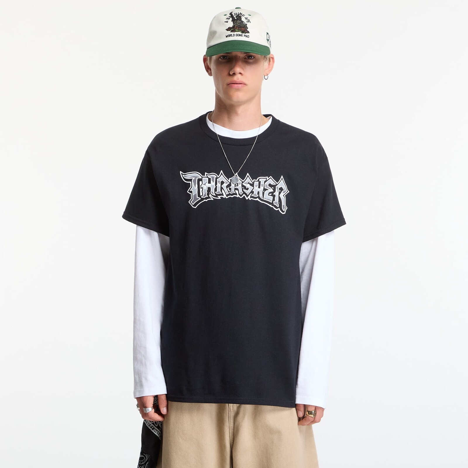 T-shirt Thrasher Cruisin' T-Shirt Black M