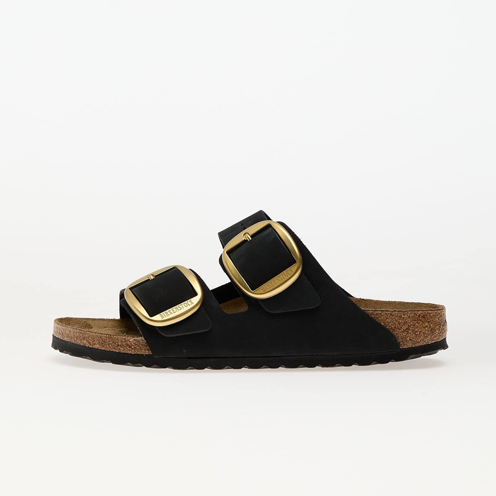 Sneakers Birkenstock Arizona Big Buckle Nubuk Leather Black UK 7