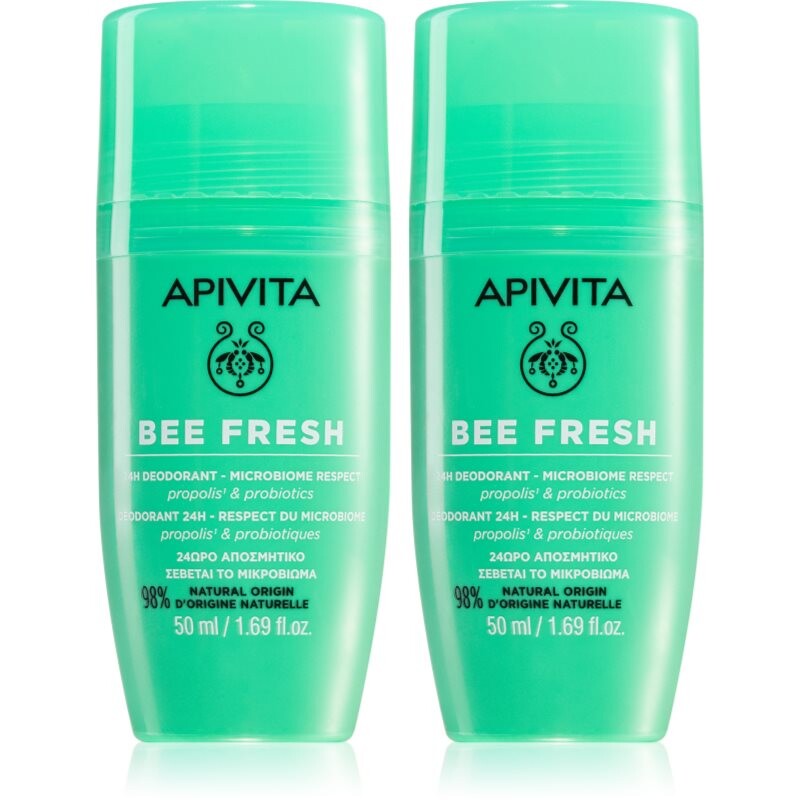Apivita Bee Fresh Duo roll-on deodorant