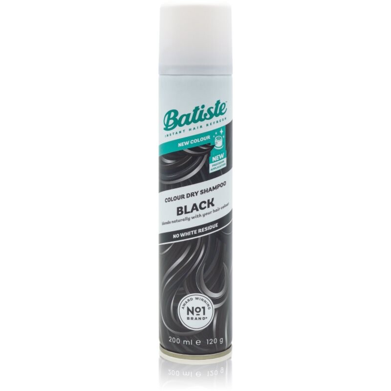 Batiste Colour Dry Shampoo Black dry shampoo for dark hair 200 ml