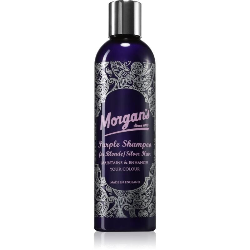 Morgan's Shampoo for Silver/Blonde Hair purple shampoo for blonde hair 250 ml