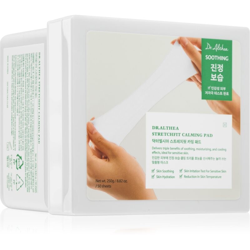 Dr. Althea StretchFit Calming Pad soothing pads for skin renewal 50 pc