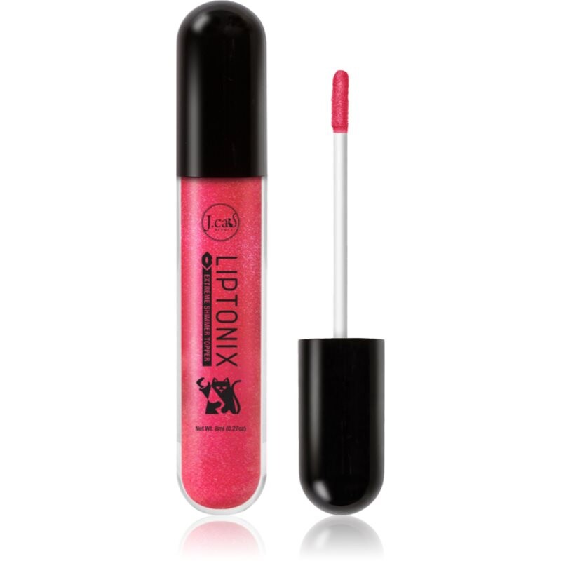J.Cat Beauty Liptnix Extreme Shimmer Topper shimmering lip gloss shade 110 Plasmon 8 g