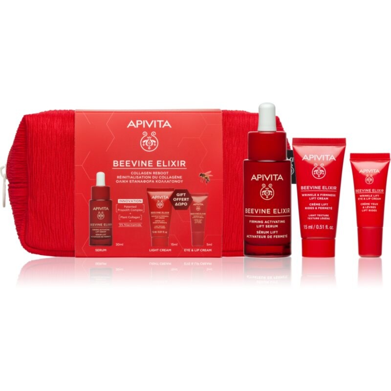 Apivita Beevine Elixir Collagen Reboot set with firming effect