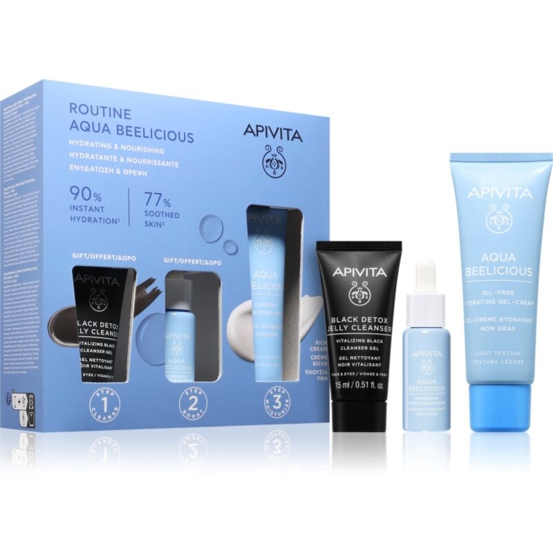Apivita Aqua Beelicious Hydrating & Nourishing Routine intense hydration set