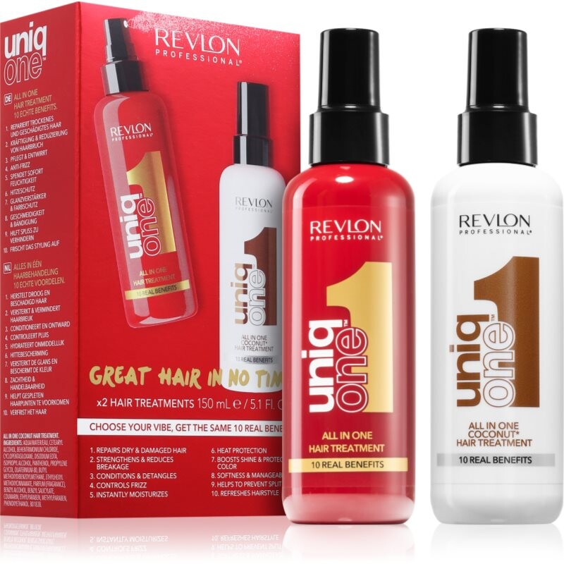 Revlon Professional UniqOne Hair Treatment Pack gift set for hair 1 pc
