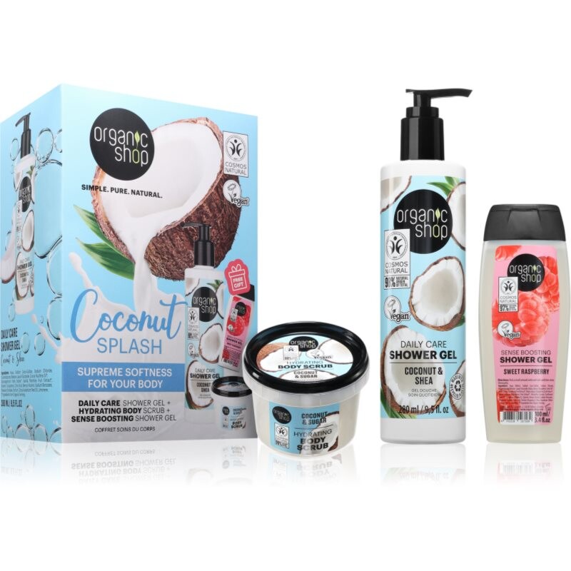 Organic Shop Coconut Splash gift set for the body