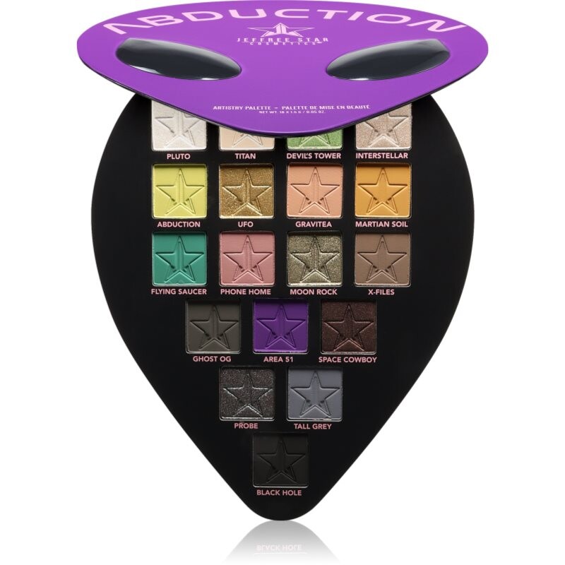 Jeffree Star Cosmetics Abduction Artistry Eye Palette eyeshadow palette 18x1.5 g